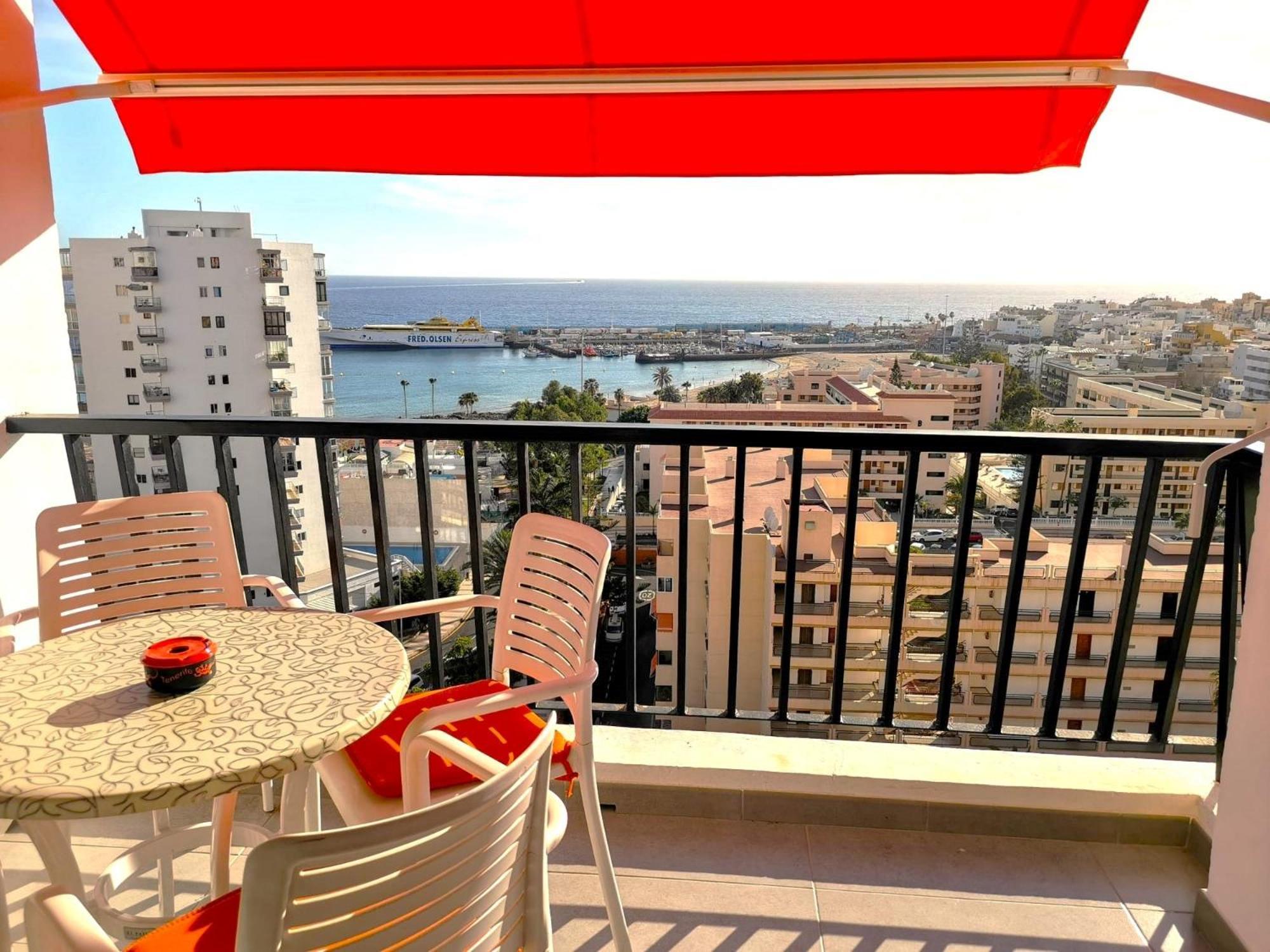 Los Cristianos Appartement Orange Trees Vue Mer Panoramique Esterno foto