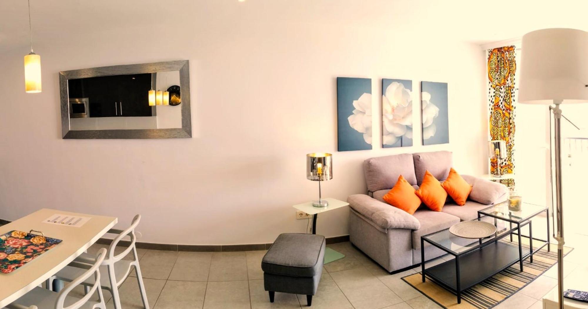 Los Cristianos Appartement Orange Trees Vue Mer Panoramique Esterno foto