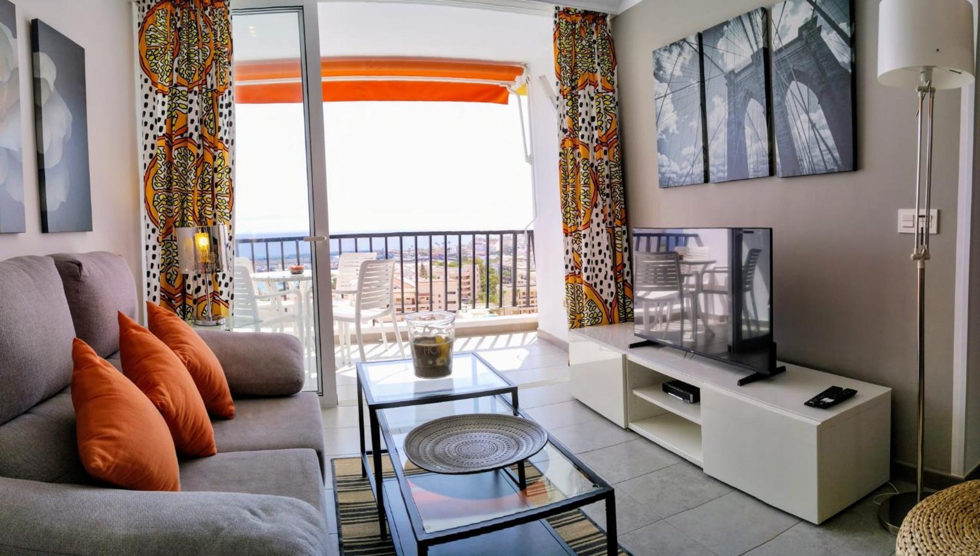 Los Cristianos Appartement Orange Trees Vue Mer Panoramique Esterno foto